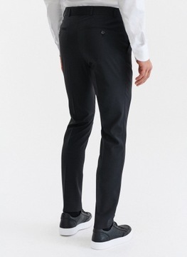 Czarny elegancki garnitur męski Slim Fit PAKO LORENTE 176/104/58