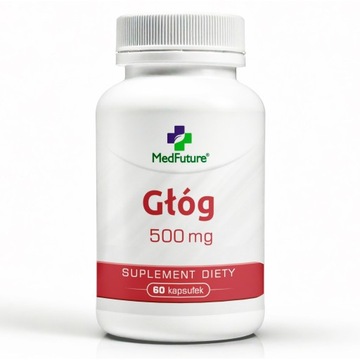 Głóg (owoc) - Zdrowe serce, prawidłowe ciśnienie - 500 mg