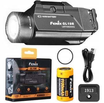 Latarka na pistolet Fenix GL19R 1200lm 210m USB-C