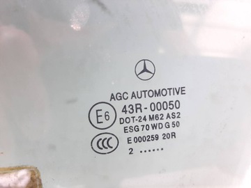 SKLO (OKNO) DVEŘE PŘEDNÍ LEVÝ MERCEDES SL R231 W231