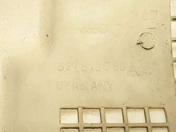 321819099 RADIÁTOR 1.6 TD 59 1985 VW PASSAT B3/B4 (3A2 35I)