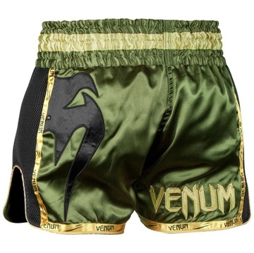 Шорты для тайского бокса Venum Giant - ХАКИ/ЧЕРНЫЙ XL