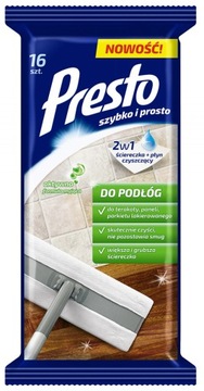 Ściereczki gospodarcze do podłóg 16szt białe