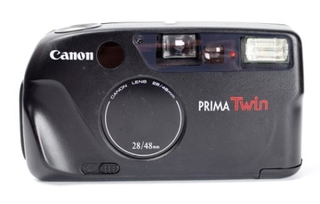 КОМПАКТНЫЙ ОБЪЕКТИВ CANON PRIMA TWIN CANON 28/48 мм ДЛЯ ПЛЕНКИ 35 ММ