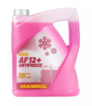 MANNOL AF12+ płyn do chłodnic 5l czerwony