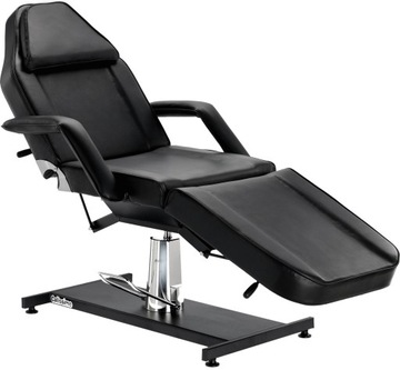 Косметическое кресло Joshua, гидравлическое, поворотное, регулируемое, черный спа-лежак
