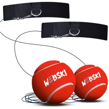 2x Piłka Refleksowa FIGHT REFLEX BALL Refleksówka DO BOKSU BOKSOWANIA