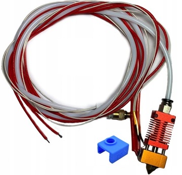 ZESTAW HOTEND MK8 24V BOWDEN ENDER 3 +OSŁONA RURKA