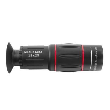 Монокулярный телескоп с линзой для телефона, штатив с 18-кратным зумом Apexel APL-T18XZJ
