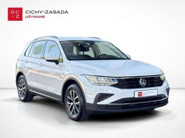 Volkswagen Tiguan II SUV Facelifting 2.0 TDI 150KM 2022 Volkswagen Tiguan LIFE 2.0 TDI DSG Podgrz.fotele Climatronic Czujniki LED, zdjęcie 2