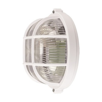 PLAFON LED LAMPA SUFITOWA ZEWNĘTRZNA GARAŻOWA 1xE27 IP65 BIAŁA
