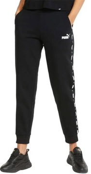 SPORTOWE SPODNIE DRESOWE DRESY DAMSKIE BAWEŁNIANE JOGGERY PUMA M