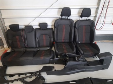 FOTELE KANAPA TAPICERKI RENAULT CLIO V RS-LINE