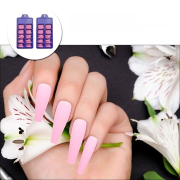 DZIEWCZĘCE SZTUCZNE PAZNOKCIE NACISKAJ NA DIY SZTUKA PAZNOKCI FAŁSZYWE ŁATKI