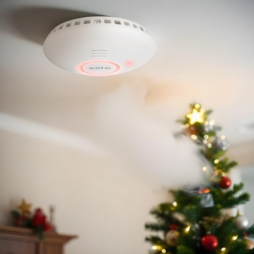 Датчик дыма и температуры WiFi батарея детектор пожара приложение