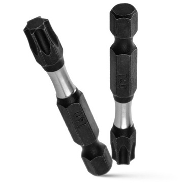 Ударная бита TX40 Ударная бита 50 мм | Ударная бита для отвертки 2 шт.