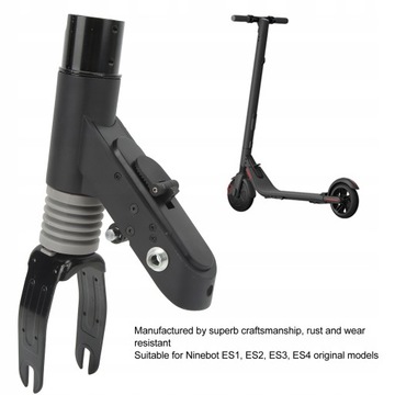 Skuter elektryczny przedni widelec ze stopu