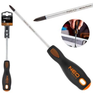 Отвертка NEO Крестовая отвертка PH0 x 75 мм 04-021