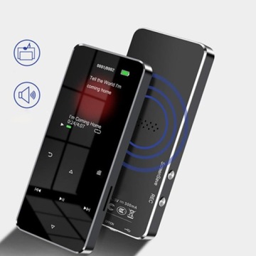 MP4 MP3 BLUETOOTH 5.0 Hi-Fi РАДИОПЛЕЕР + НАУШНИКИ + КАРТА ПАМЯТИ 16 ГБ