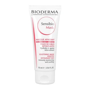 Bioderma Sensibio Mask, maseczka o działaniu łagodząco-nawilżającym, 75 ml