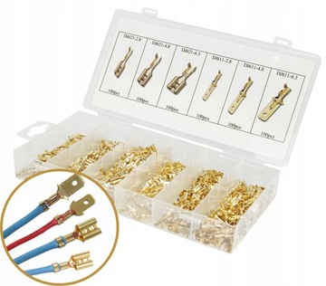 НАБОР КАБЕЛЬНЫХ РАЗЪЕМОВ НАБОР 600 ШТ.