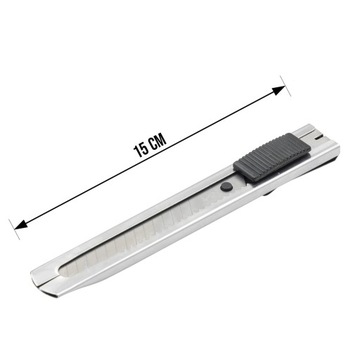 МЕТАЛЛИЧЕСКИЙ НОЖ ДЛЯ ОБОЕЙ СО СЛОМАННЫМ ЛЕЗВИЕМ, МАЛЕНЬКИЙ ОСТРУЙ КАРМАННЫЙ КУЛОН