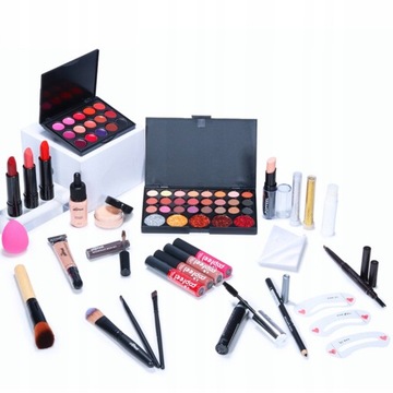 Профессиональный набор палитр для макияжа, 27 шт.