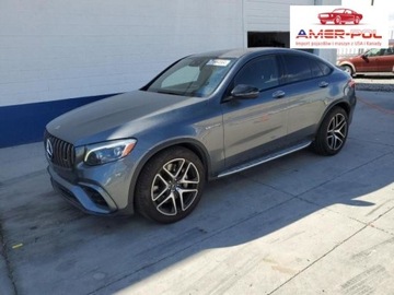 Mercedes GLC C253 2019 Mercedes-Benz GLC 2019, 4.0L, 4x4, 63 AMG, COUPE, od ubezpieczalni 4.0
