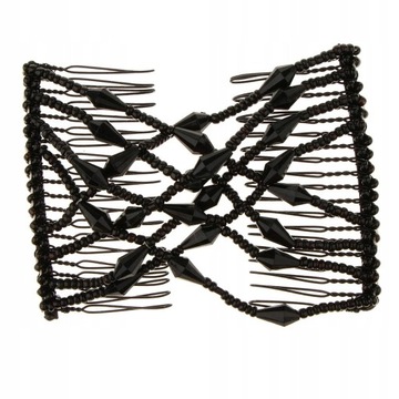 3X элегантный гребень с бусинами