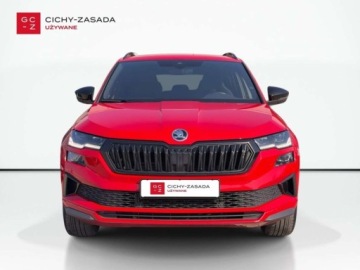 Skoda Karoq Crossover Facelifting 2.0 TDI SCR 150KM 2022 Skoda Karoq LED Matrix ACC Grzane fotele i szyba przednia Kamera AC 3-stre, zdjęcie 7