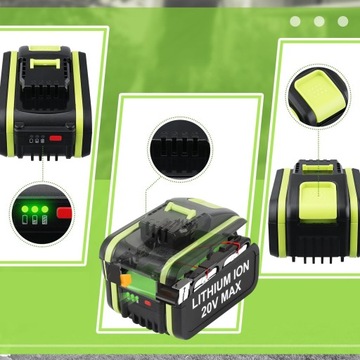 2 АККУМУЛЯТОРА 4 Ач ДЛЯ ЗАМЕНЫ WORX WA3553 WA3556 WA3551 WA3760