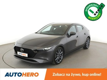 Mazda 3 IV 2021 Mazda 3 automat navi mHEV grzane fotele kamera ACC