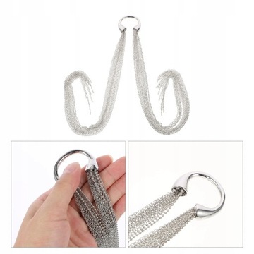 Цепочка на голову для украшения для волос невесты