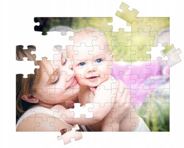 FOTO-PUZZLE A4 TWOJE ZDJĘCIA TEKSTY 40 el.