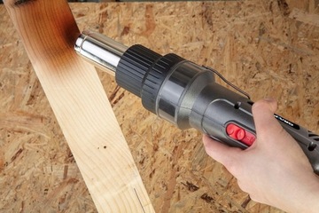 ГРАФИТОВАЯ ТЕПЛОВАЯ ПИСТОЛА 2000ВТ 350°C/550°C ПРЯМАЯ РУКОЯТКА