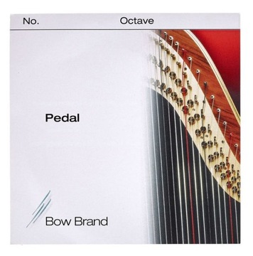 Struna do harfy pedałowej II oktawa E Bow Brand