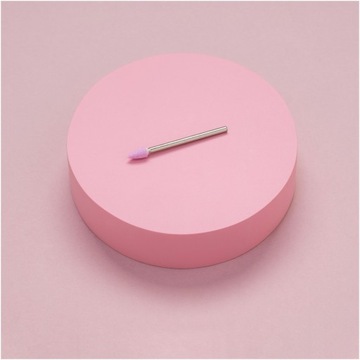 Каменный кусачек для ногтей, розовый, № 62