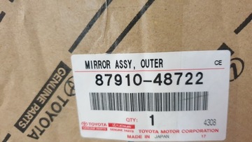 LUSTERKO PRAWE LEXUS RX 16- 15 PIN KOMPLETNE 87910-48722