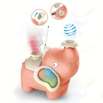 ИНТЕРАКТИВНЫЙ ФОНТАН СЛОН С ШАРИКОМ ДЕТСКАЯ ИГРУШКА