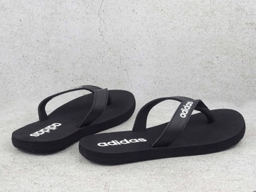 ADIDAS EEZAY FLIP FLOP EG2042 DAMSKIE JAPONKI KLAPKI CZARNE BASENOWE PLAŻA