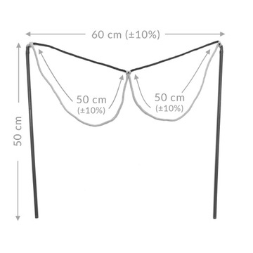 Набор для жидкого мыльного пузыря 25л, ведерко-палочки х5