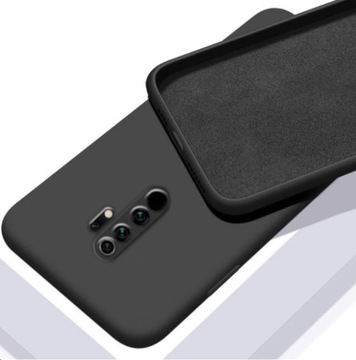 ETUI DO XIAOMI REDMI 9 SILIKON KOLOR CASE + SZKŁO