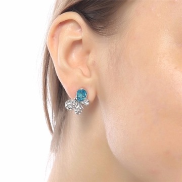 Комплект украшений SWAROVSKI из 18-каратного золота BUTTERFLY