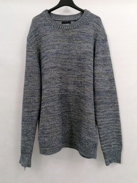 SUPERDRY SWETER NIEBIESKI PRINT MĘSKI