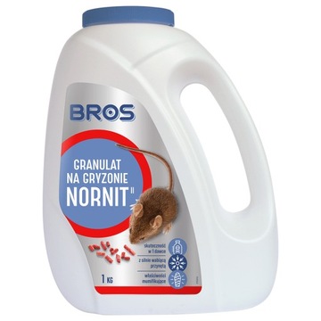 Bros nornit granulat na nornice i norniki 1kg