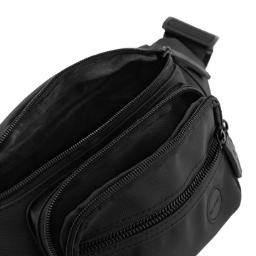 Alessio SASZETKA Torebka BIODRÓWKA NERKA męska POJEMNA TOP JAKOŚĆ