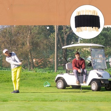 TORBA DO PRZECHOWYWANIA KOŁNIERZY GOLFOWYCH TEE UCHWYT DO GOLFÓW