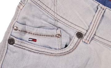 TOMMY HILFIGER spodnie LOW WAIST skinny BLUE jeans SONORA BS _ W27 L32