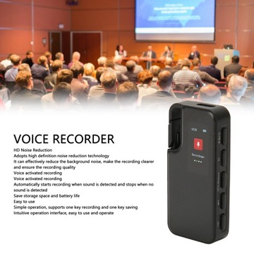 Диктофон с голосовым управлением Professional