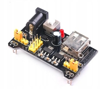 Набор прототипов: макетная плата MB102 + аксессуары.